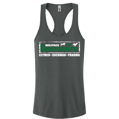 CSP Cross Country – Ladies Tank – Dark Gray product image