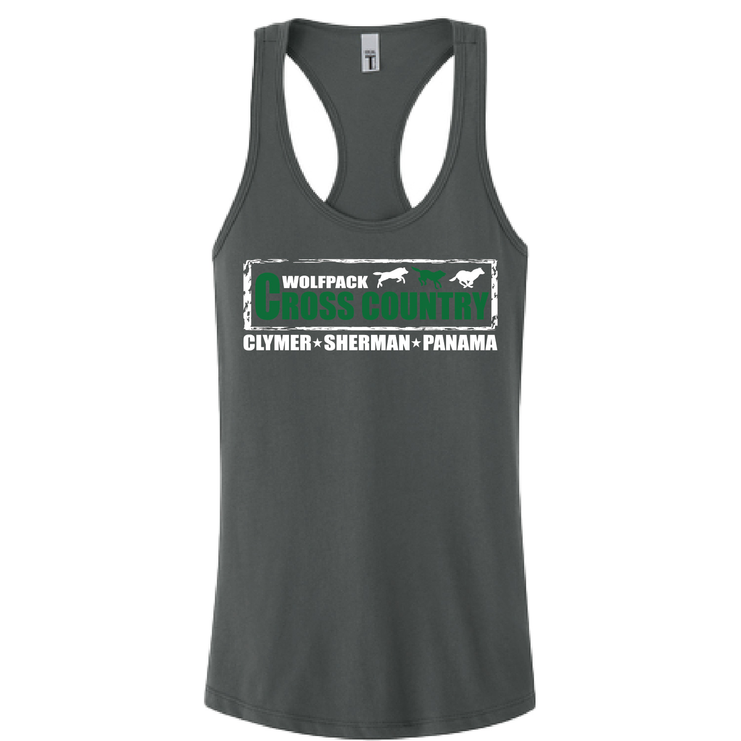CSP Cross Country – Ladies Tank – Dark Gray product image