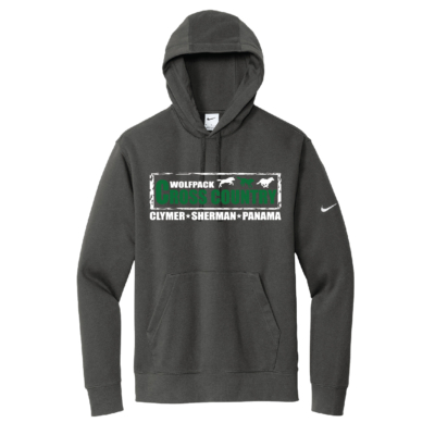 CSP Cross Country – Nike Club Fleece Sleeve Swoosh Pullover Hoodie – Anthracite product image