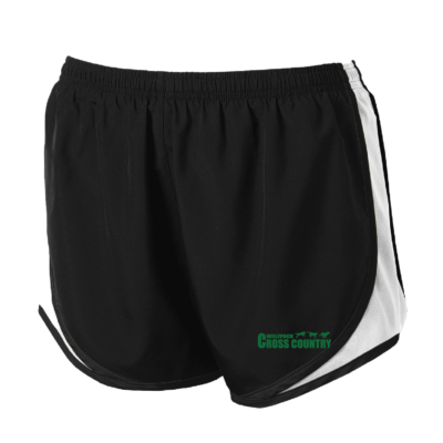 CSP Cross Country – 3″ Ladies Shorts – Black and White product image