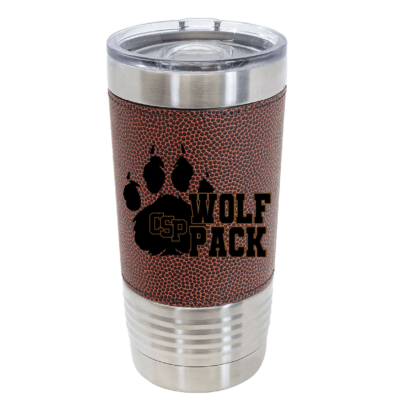CSP Wolfpack Mini Football- 20oz Football Tumbler product image
