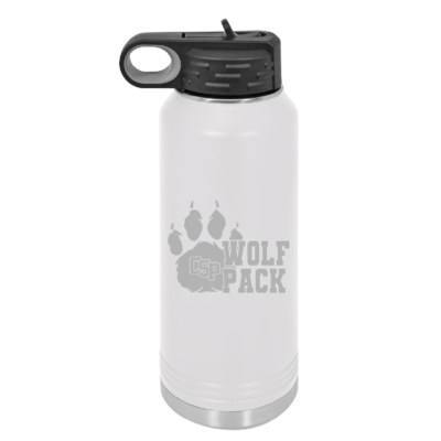 CSP Wolfpack Mini Football- 32 Oz Water Bottle – Engraved product image