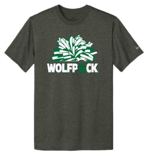 CSP Wolfpack Mini Football-Nike Legend Tee-Dark Grey - Image 2