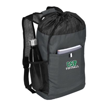 CSP Wolfpack Mini Football- Hybrid Backpack-Dark Charcoal/Black product image