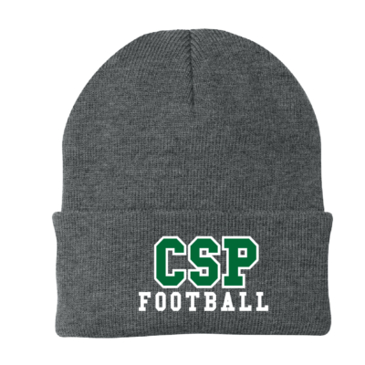 CSP Wolfpack Mini Football- Port Knit Cap Embroidered- Athletic Oxford product image