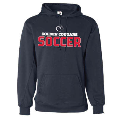 Golden Cougars Soccer Poly Hooded Sweatshirt product image