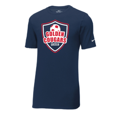 Golden Cougars Soccer NIKE DriFit Cotton/Poly Short Sleeve Shirt product image