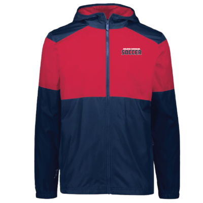Golden Cougars Soccer – Hooded Jacket Polyester Lightweight – EMBROIDERED product image
