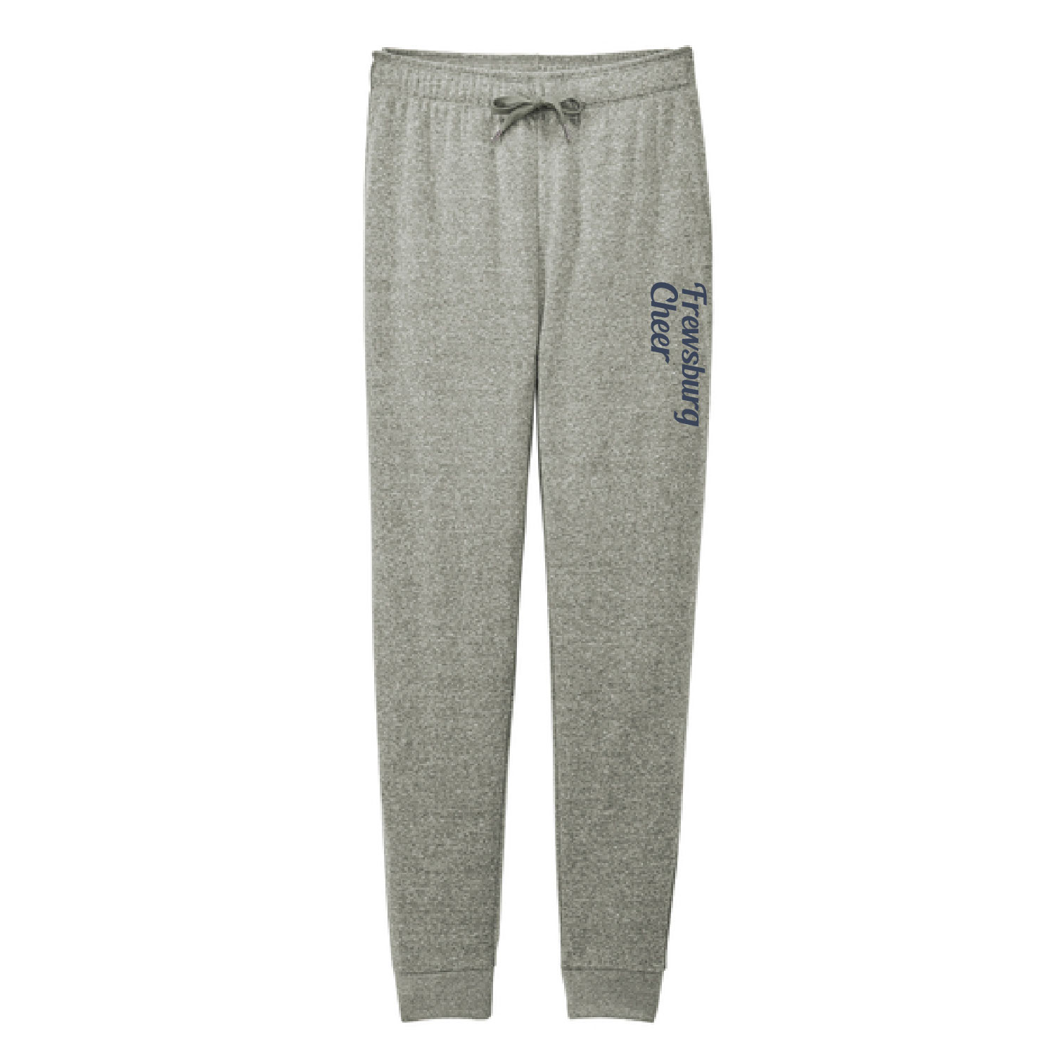 Frewsburg Football- Grey Frost Ladies Cotton Joggers CHEER DESIGN product image