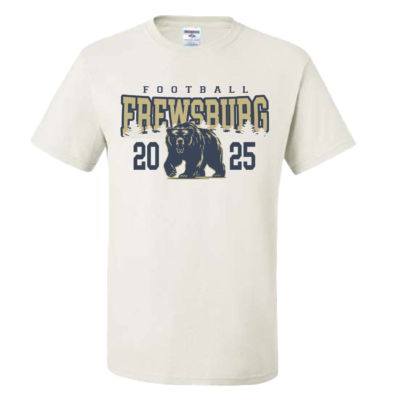 Frewsburg Football- White Cotton T-Shirt product image