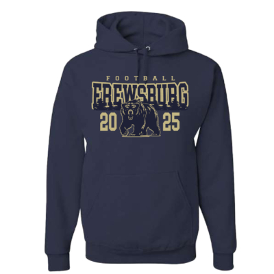 Frewsburg Football- Navy Cotton Sweatshirt product image