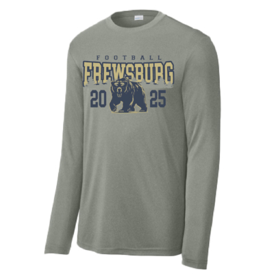 Frewsburg Football- Gray Poly Long Sleeve product image