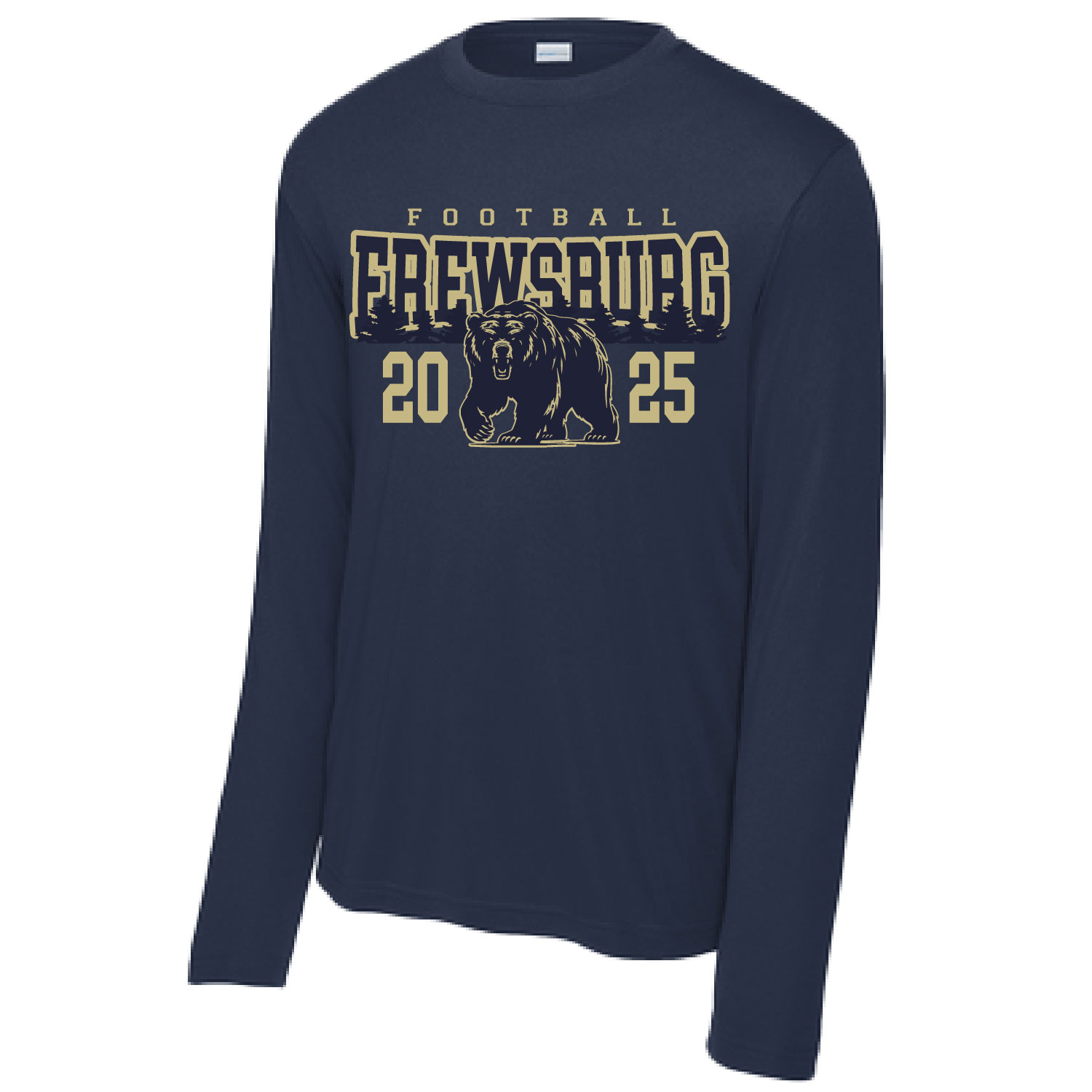 Frewsburg Football- Navy Poly Long Sleeve product image