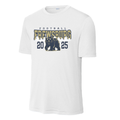 Frewsburg Football- White Poly Short Sleeve T-Shirt product image