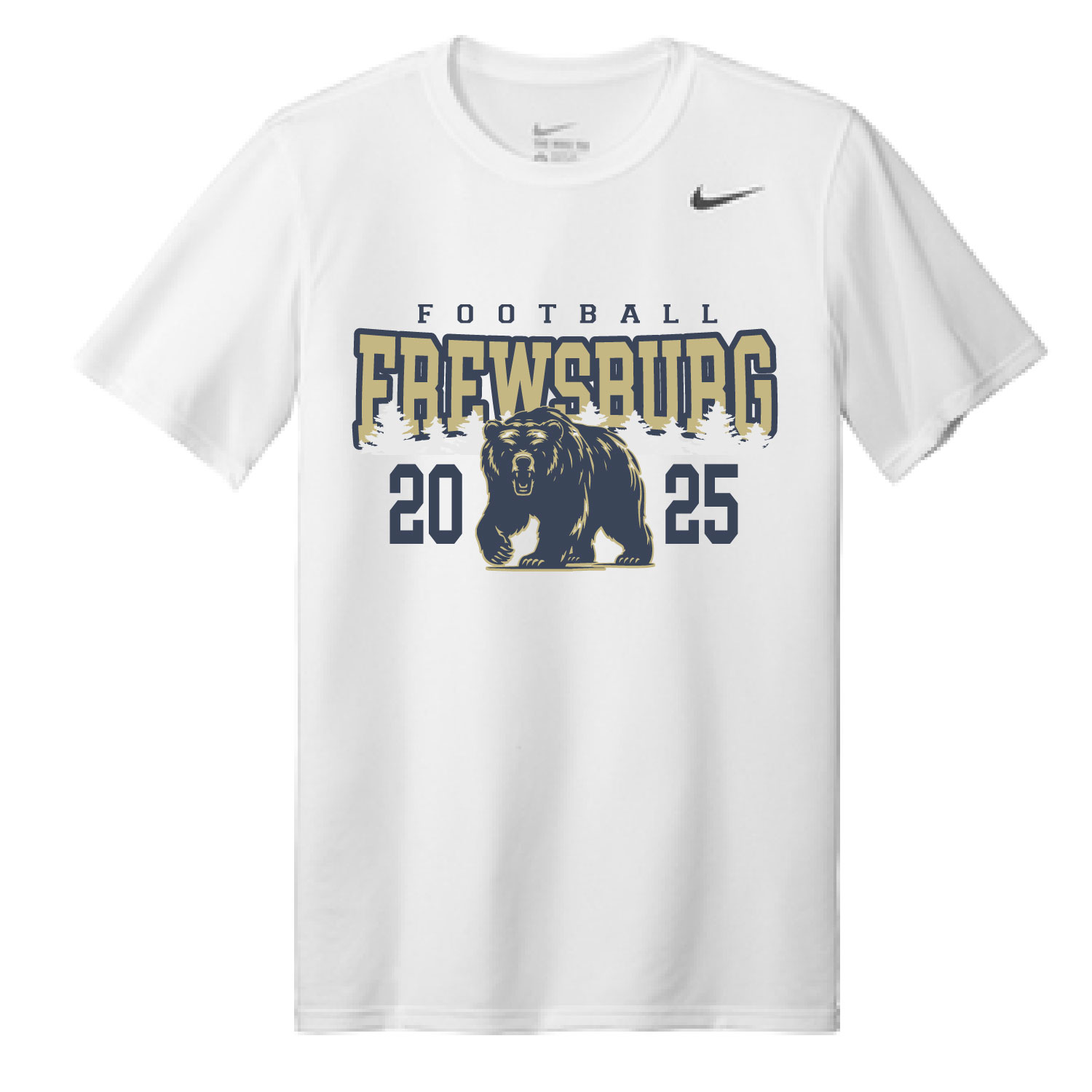 Frewsburg Football – Nike Team Legend Tee – White product image