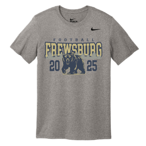 Frewsburg Football - Nike Team Legend Tee - Carbon heather