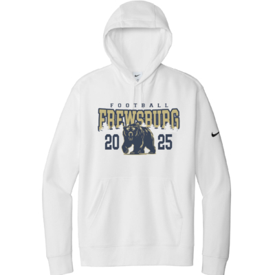 Frewsburg Football – Nike Club FleeceHooded Sweatshirt – White product image