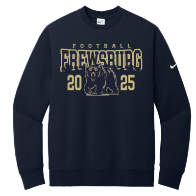 Frewsburg Football – Nike Club Fleece Crew – Midnight Navy product image