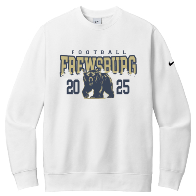 Frewsburg Football – Nike Club Fleece Crew – White product image