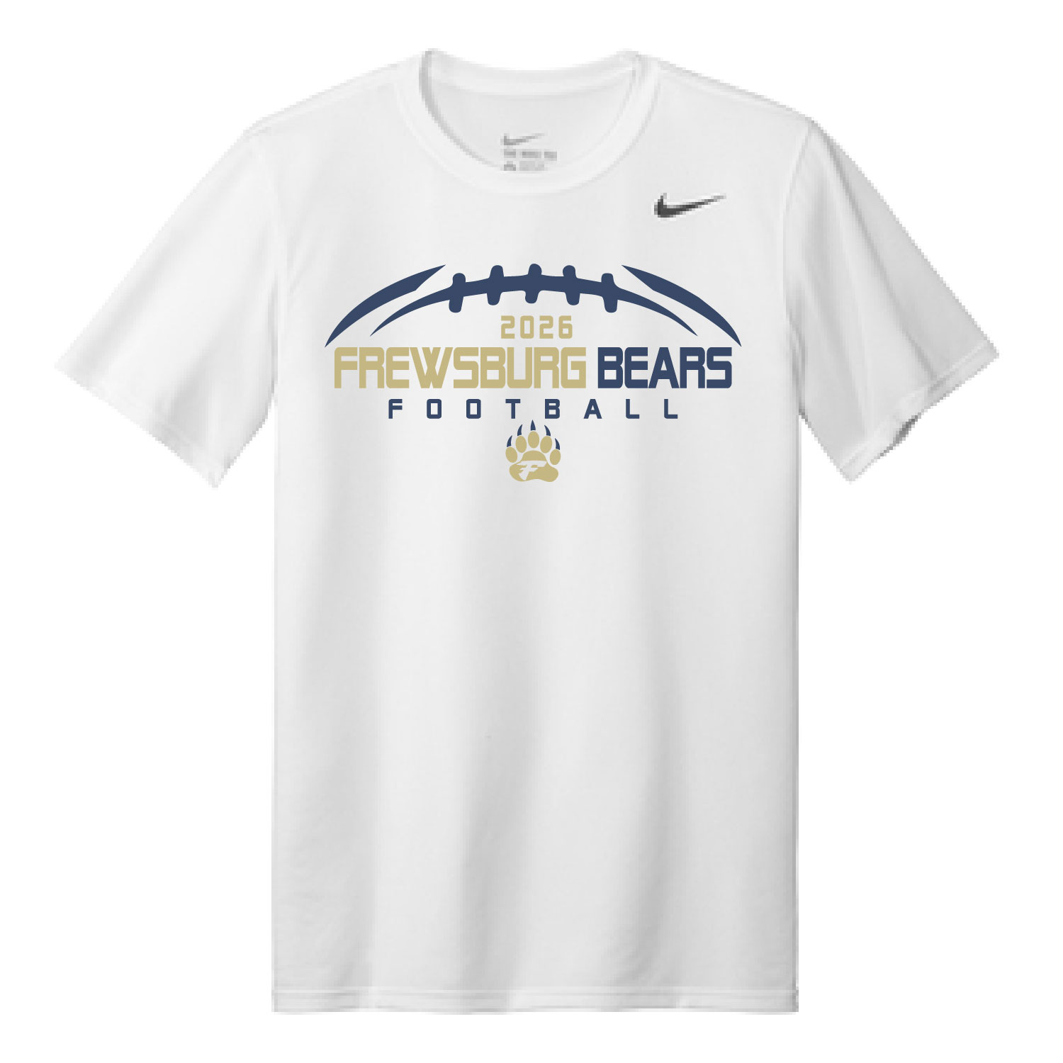 Frewsburg Football – Nike Team Legend Tee – White product image