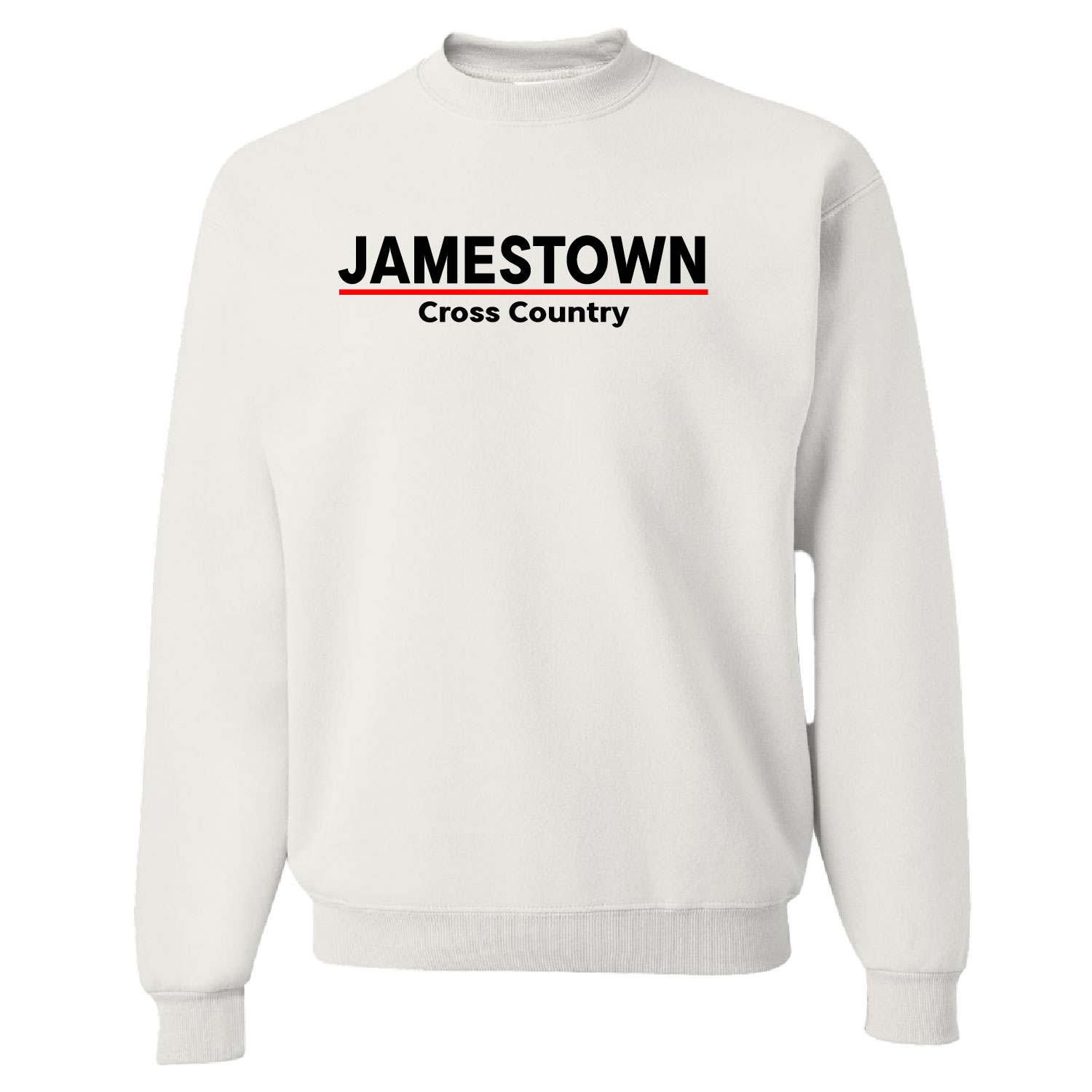 Jamestown Cross Country – Cotton Crewneck Sweatshirt – White product image