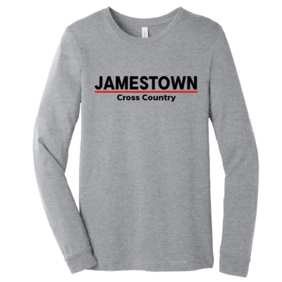 Jamestown Cross Country – Bella Ringspun Long Sleeve Shirt – Athletic Heather product image
