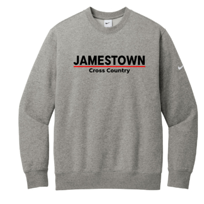 Jamestown Cross Country – Nike Club Fleece Crewneck – Carbon Heather product image