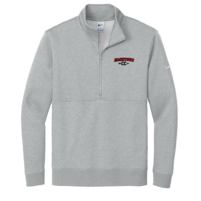 Jamestown Cross Country – Embroidered Nike Quarter Zip – Dark Gray Heather product image