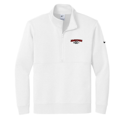 Jamestown Cross Country – Embroidered Nike Quarter Zip – White product image