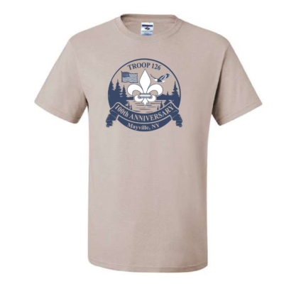 Mayville Boy Scouts – Cotton Short Sleeve Shirt – Tan product image
