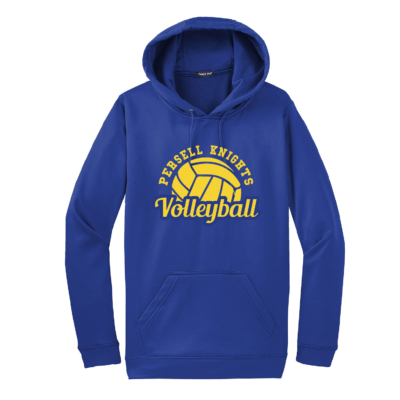 Persell Knights Volleyball- Poly Royal Hooded Sweatshirt product image