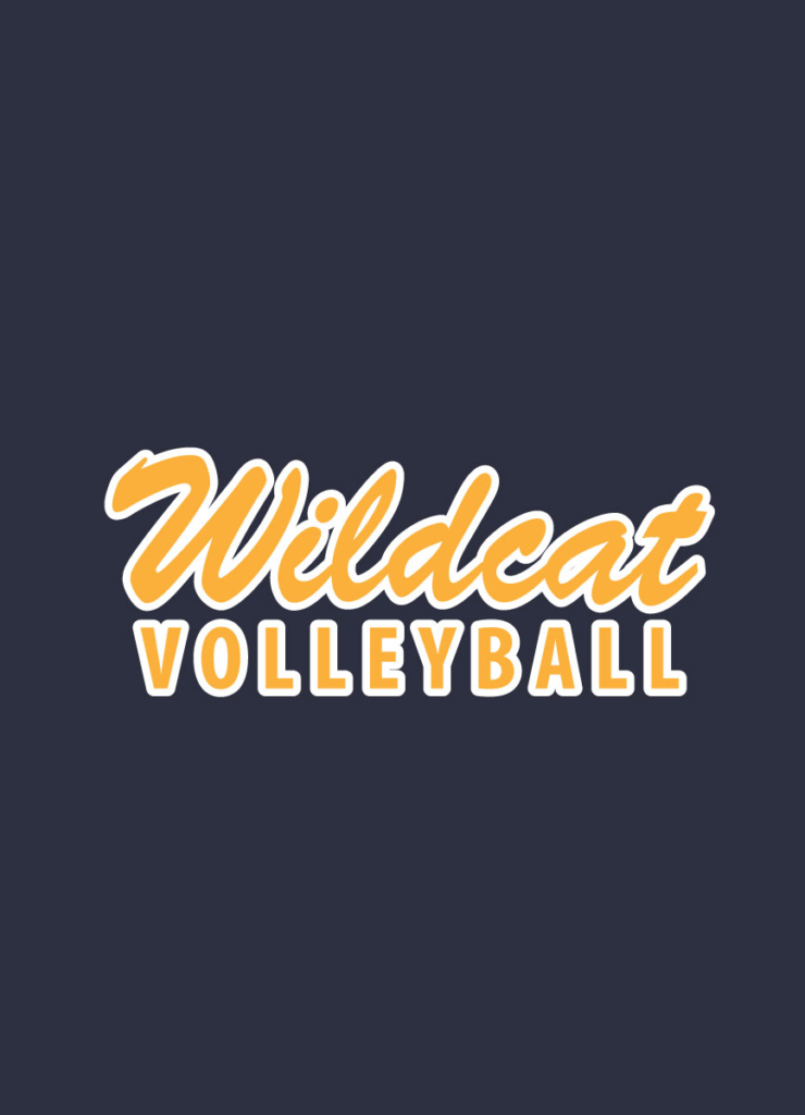 Sherman Wildcat Volleyball logo