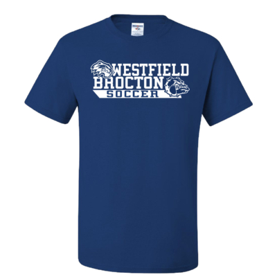 Westfield Brocton Ladies Soccer – Cotton Short Sleeve Shirt – Royal product image