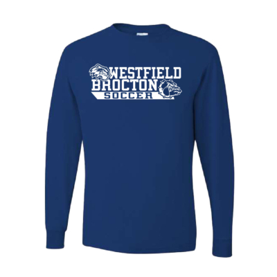 Westfield Brocton Ladies Soccer – Cotton Long Sleeve Shirt – Royal product image