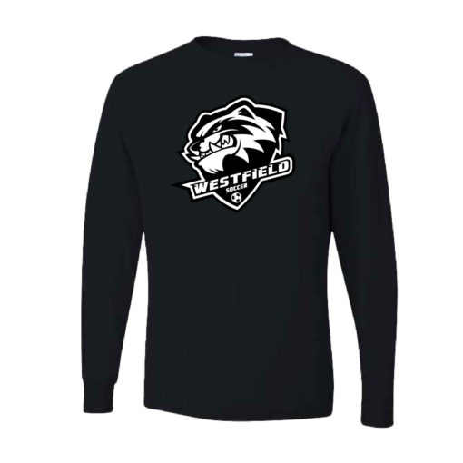 Westfield Brocton Ladies Soccer - Cotton Long Sleeve Shirt - Black - Image 2