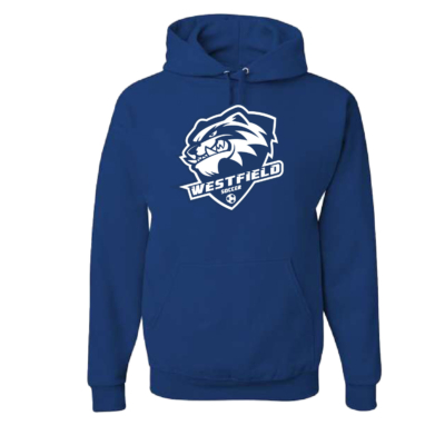Westfield Brocton Ladies Soccer – Cotton Hooded Sweatshirt – Royal product image