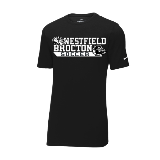 Westfield Brocton Ladies Soccer - NIKE DriFIT Short Sleeve Shirt - Black - Image 2