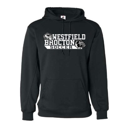 Westfield Brocton Ladies Soccer – Poly Hooded Sweatshirt – Black product image