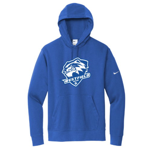 Westfield Brocton Ladies Soccer - NIKE Fleece Pullover - Game Royal - Image 2