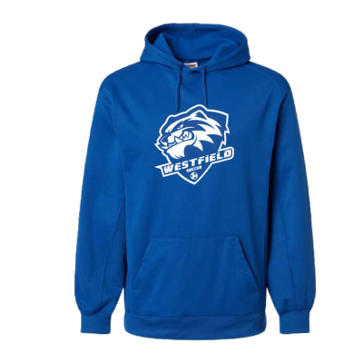 Westfield Brocton Ladies Soccer – Poly Hooded Sweatshirt – Royal product image