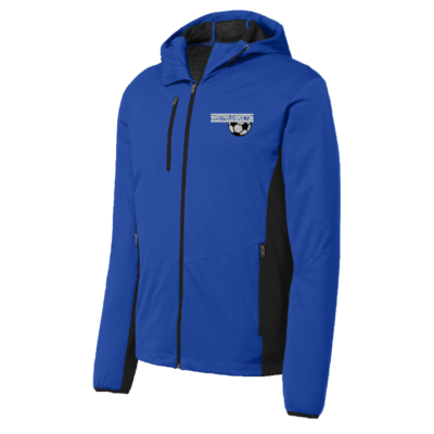 Westfield Brocton Ladies Soccer – Team Jacket Active Soft Shell – Royal/Black – EMBROIDERED product image