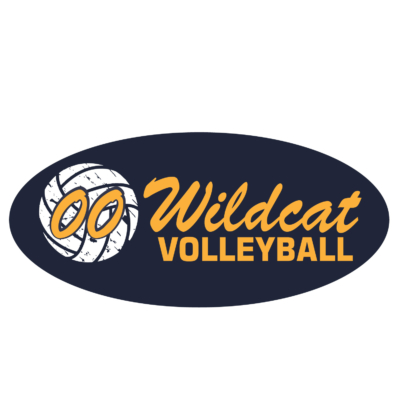Sherman Wildcat Volleyball- Full Cut Decal product image