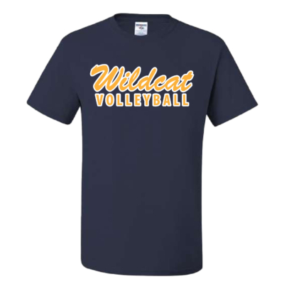 Sherman Wildcat Volleyball – Cotton Short Sleeve Shirt product image
