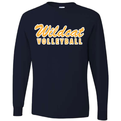 Sherman Wildcat Volleyball – Cotton Long Sleeve Shirt product image