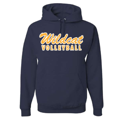 Sherman Wildcat Volleyball – Cotton Hooded Sweatshirt product image
