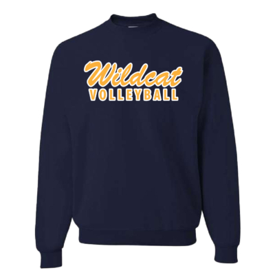 Sherman Wildcat Volleyball – Cotton Crewneck Sweatshirt product image