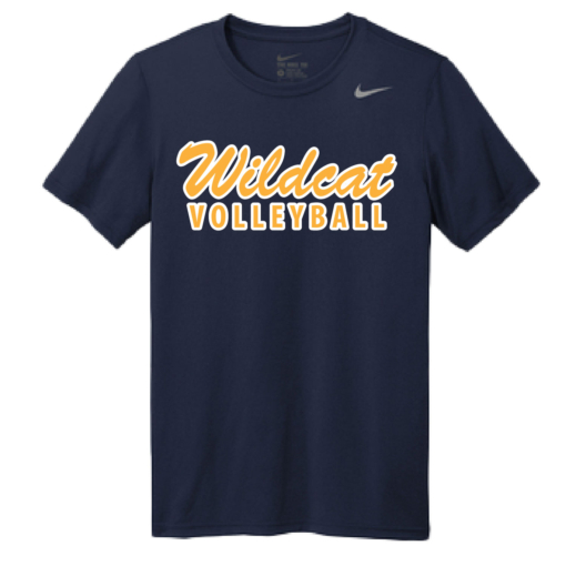 Sherman Wildcat Volleyball - Nike Dri-Fit Short Sleeve Shirt