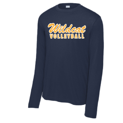 Sherman Wildcat Volleyball – Poly Long Sleeve Shirt product image