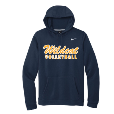 Sherman Wildcat Volleyball- Nike Club Fleece Pullover Hoodie product image