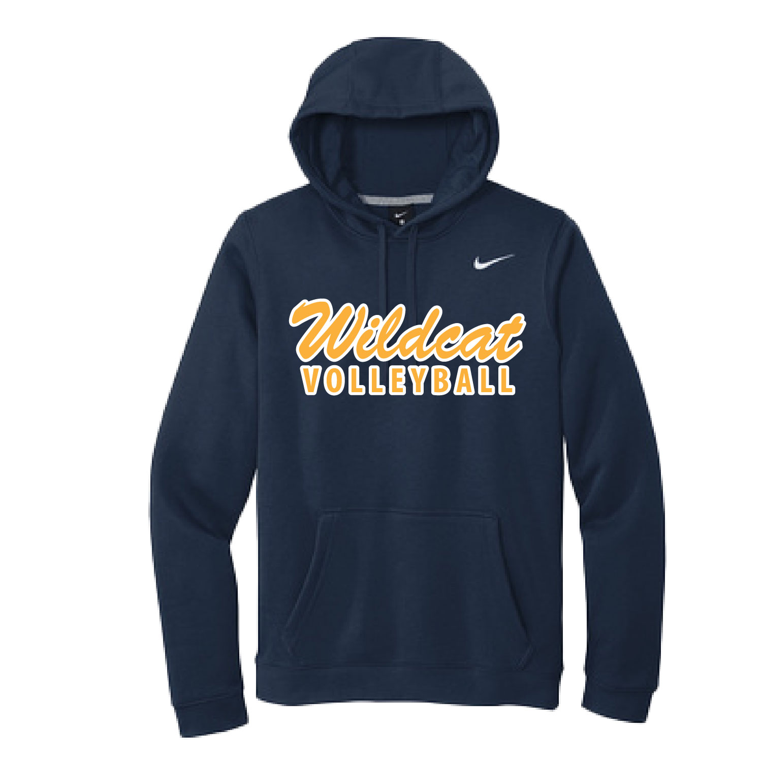 Sherman Wildcat Volleyball- Nike Club Fleece Pullover Hoodie product image